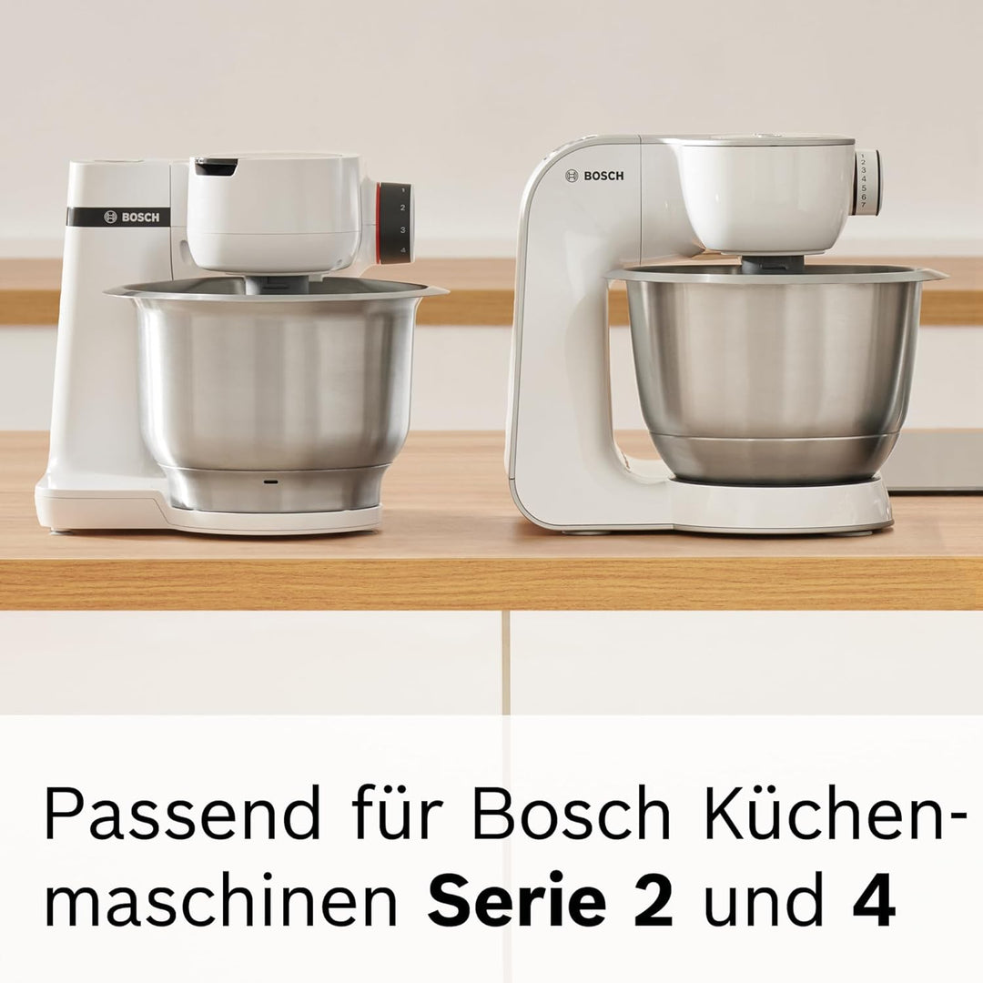 Bosch Pastawalze Tagliatelle MUZ5NV2, Pastawalze für selbstgemachte Tagliatelle 7mm, Edelstahl, pass