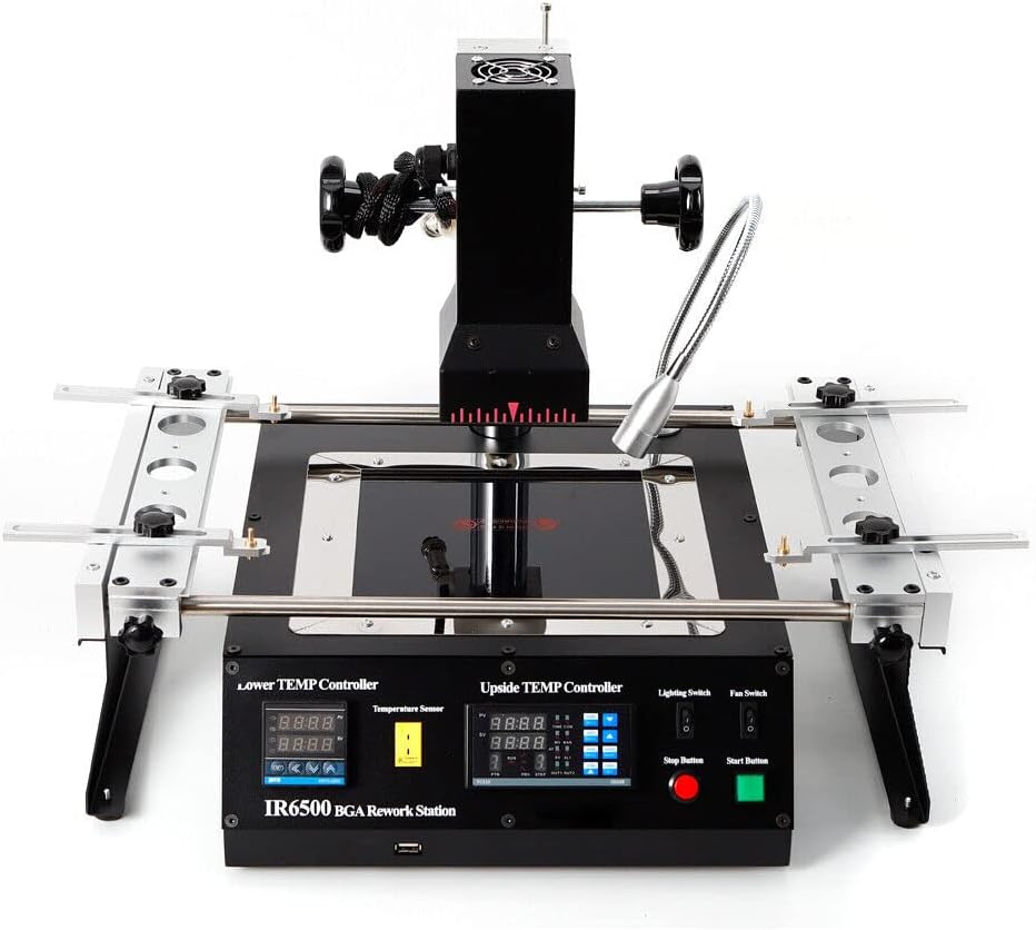 Reparatur station Heizung Infrarot Entlötstation Rework Station Station BGA Rework-Arbeitsplatz Schw