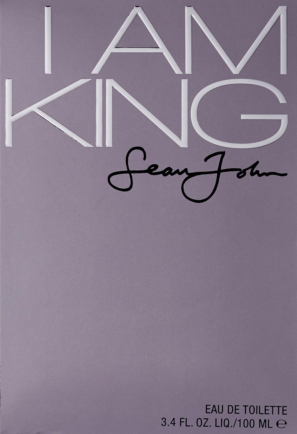 Sean John I Am King 100 ml EDT Spray, 1er Pack (1 x 100 ml) Zitrus 100 ml (1er Pack), Zitrus 100 ml