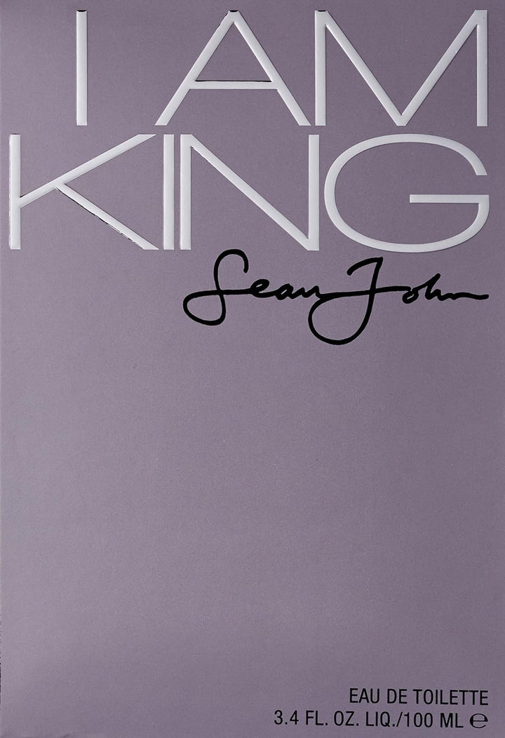 Sean John I Am King 100 ml EDT Spray, 1er Pack (1 x 100 ml) Zitrus 100 ml (1er Pack), Zitrus 100 ml