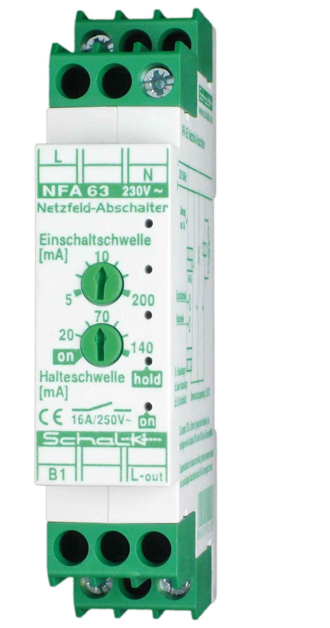 Netzfeld-Abschaltautomat 230V SCHALK NFA 63