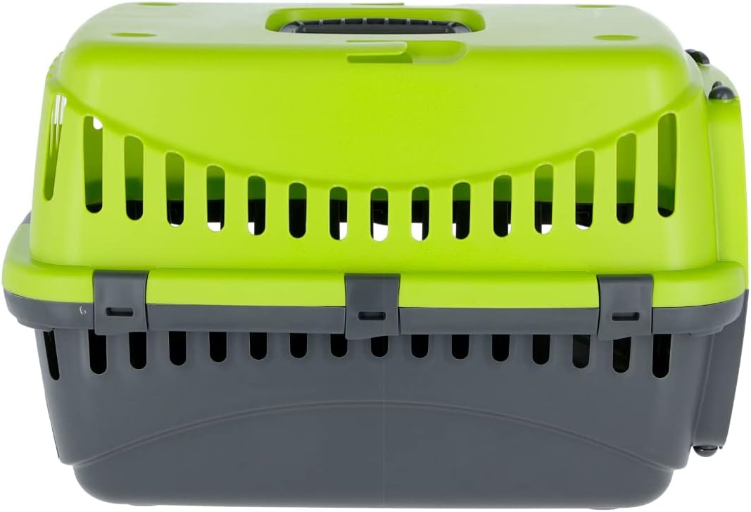 Kerbl Pet Pet Transportbox Expedion, Tiertransportbox für kleine Haustiere / Katzen / Hunde / Kaninc