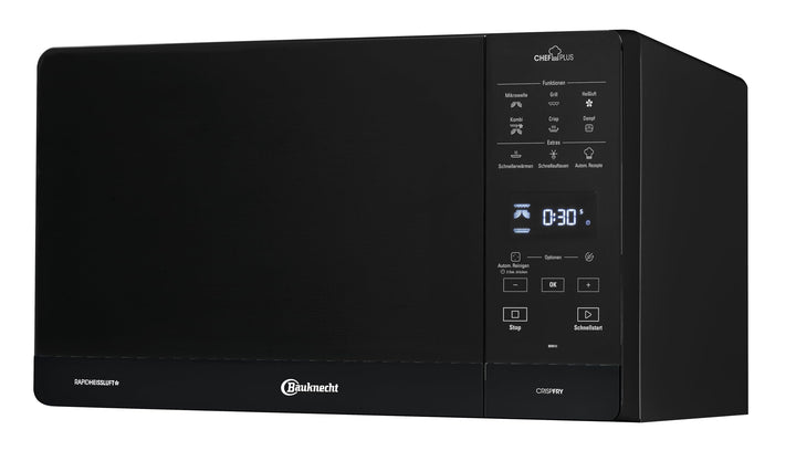 Bauknecht MW 49 BL Freistehender Mikrowellen Backofen/Mikrowelle 800 Watt/Quarz-Grill 900 Watt/Heiss