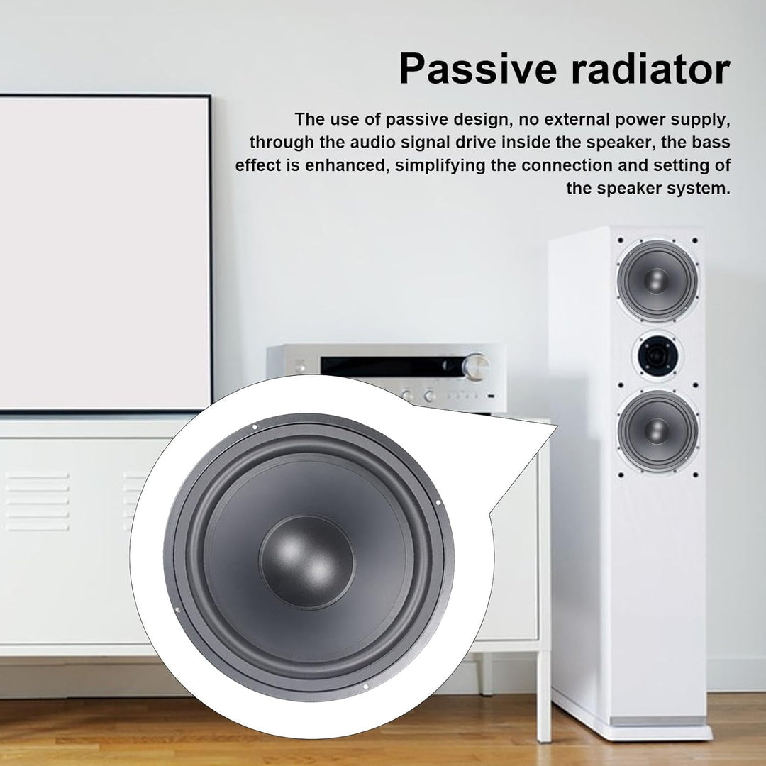 Subwoofer Membran, Subwoofer Vibrationsmembran, 3 bis 12 Zoll Membran passiver Radiator Booster Pass