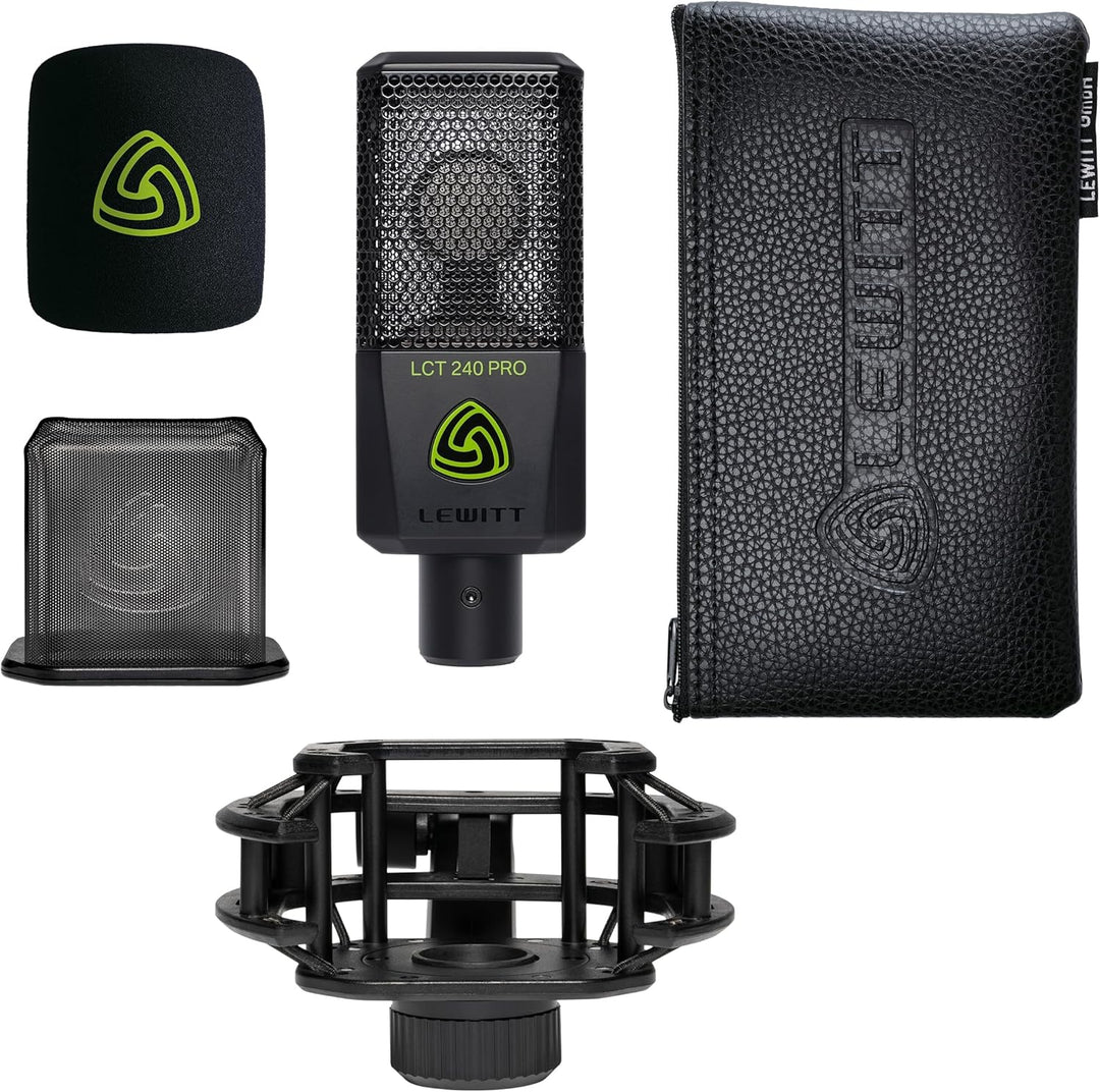 LCT 240 PRO Vocal Set - XLR-Kondensatormikrofon für Gesang, Instrumente, Podcasting &amp; Streaming - pr