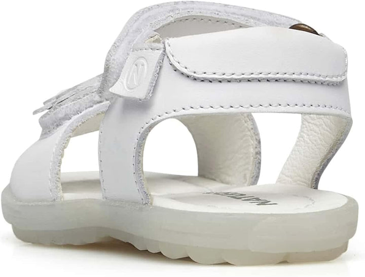 Naturino Mädchen Begonia Sandale 22 EU Weiss, 22 EU Wei&amp;