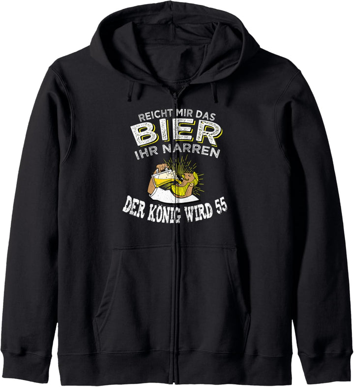 55. Geburtstag Jahrgang 1965 Geschenkidee für einen Mann Kapuzenjacke