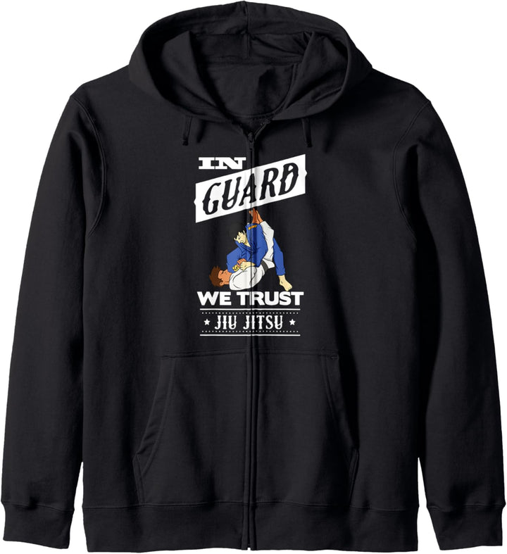 In guard, we trust in Brazilian Jiu-Jitsu BJJ Kapuzenjacke