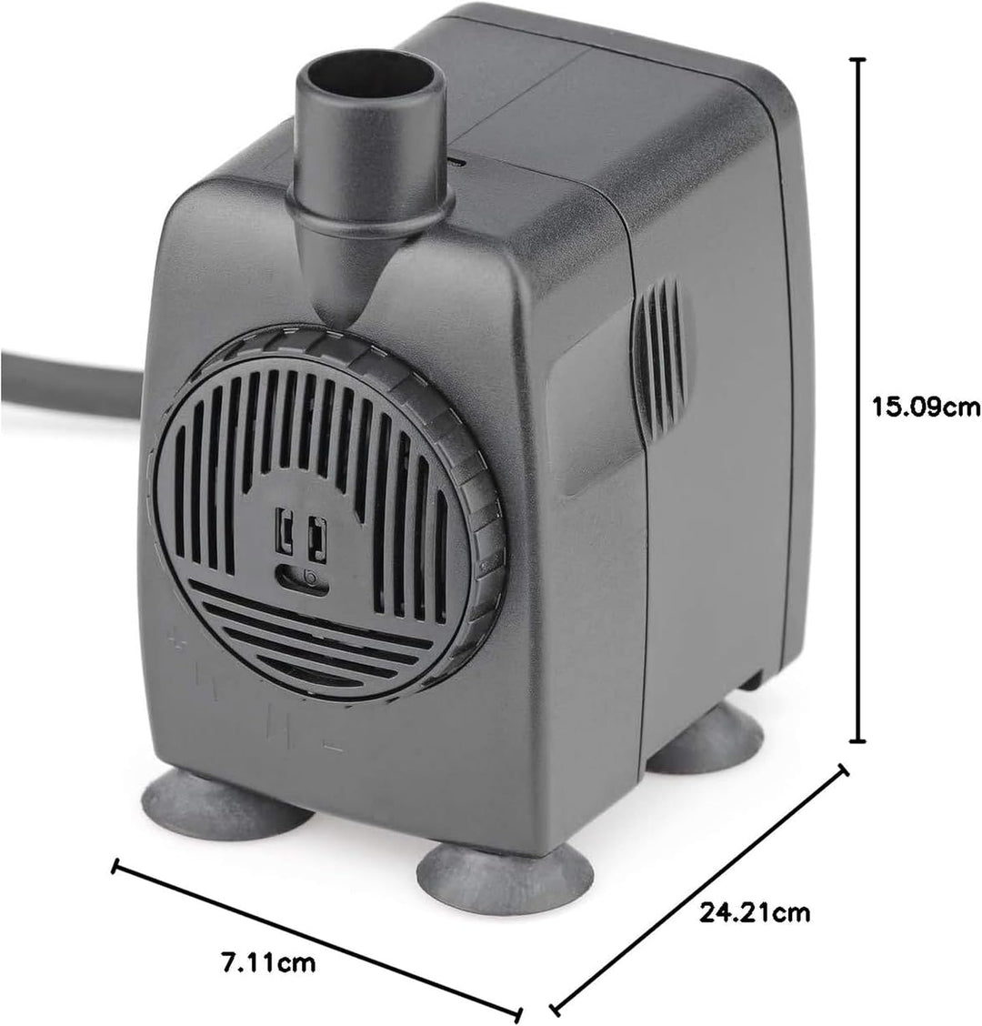 Pontec 57508 PondoCompact 1200 - Outdoor-Statuenbrunnenpumpe / kompakte Brunnenpumpe für Fontänen un