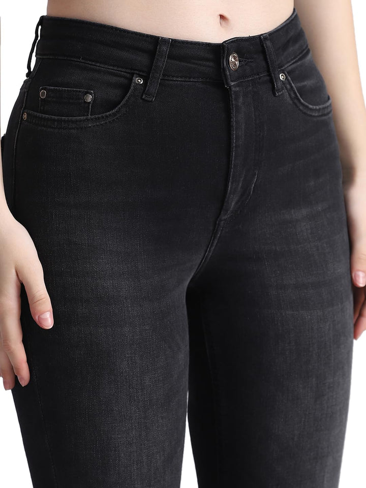 ONLY Female Skinny Jeans ONLBLUSH HW SK ANK DNM REA005 S / 32L Washed Black, S / 32L Washed Black