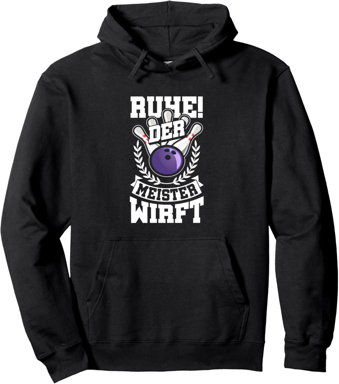 Bowling Bowlen Bowlingspieler Bowler Bowlingkugel Geschenk Pullover Hoodie