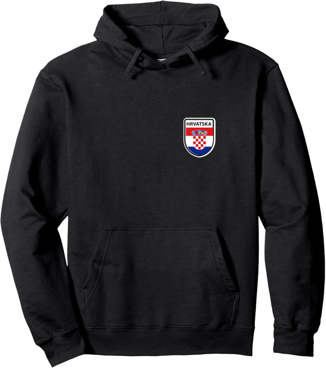 Flagge Kroatien Pullover Hoodie
