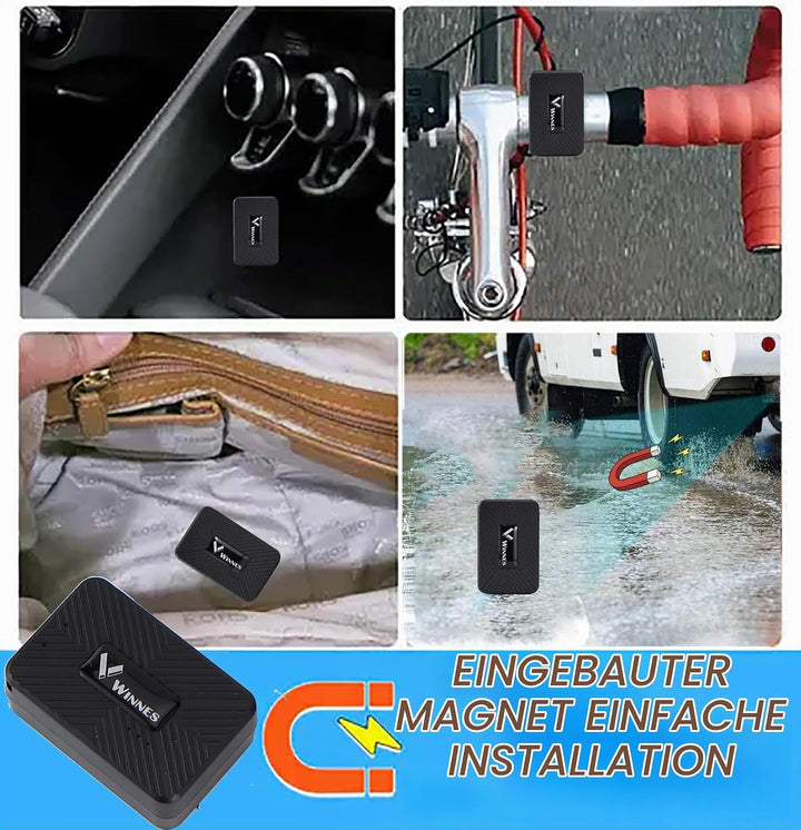 Mini Tracker 4G Kleiner GPS Tracker Ohne ABO Wasserdicht Eingebaute Batterie 1500mAh TK913 GPS für A
