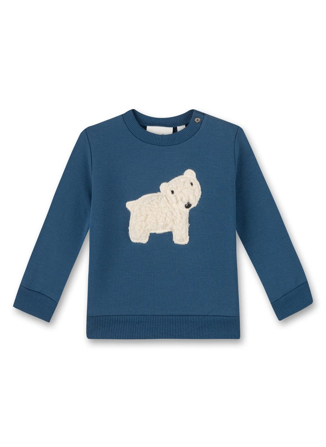 Sanetta Baby-Jungen Sweatshirt 56 Sea Blue, 56 Sea Blue