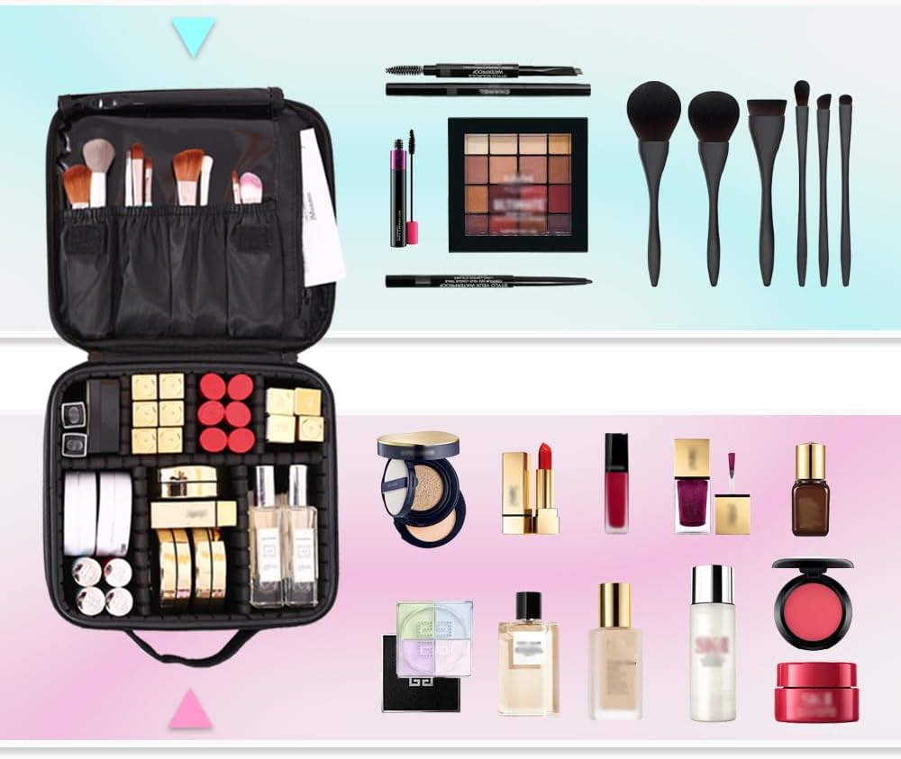 Kosmetiktasche,LOSMILE Reise Make-Up Tasche,Professionelle Kosmetischer Organizer Tasche Kosmetikkof