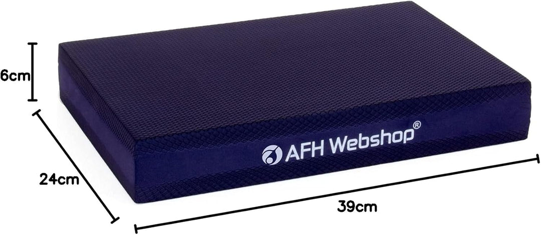 AFH Webshop Kompaktes Balance Pad mit Transport Rucksack | Premium QUALITÄT | Koordinationsmatte | T