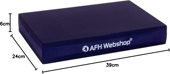 AFH Webshop Kompaktes Balance Pad mit Transport Rucksack | Premium QUALITÄT | Koordinationsmatte | T