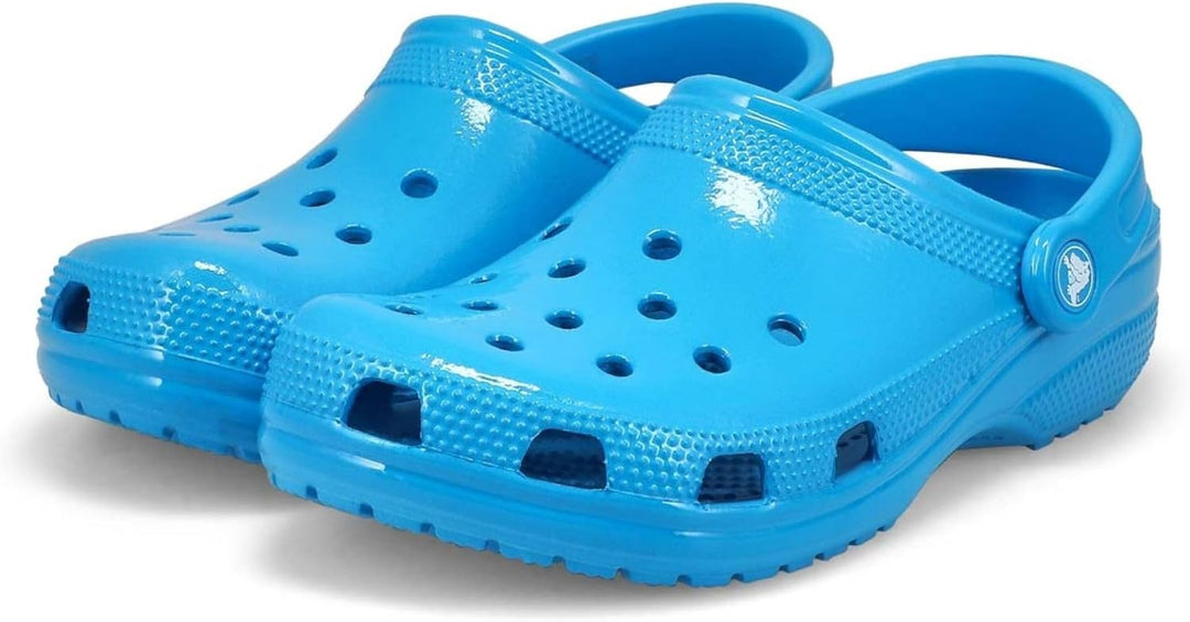 Crocs Unisex Classic Clog Clogs, 36/37 EU Neon Hl Ocean