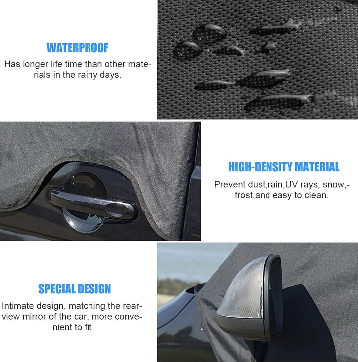 Frontscheibe Wrap Cover für Opel Vivaro 2014-2019, Luxus 600D Auto Windschutzscheiben Abdeckung, was