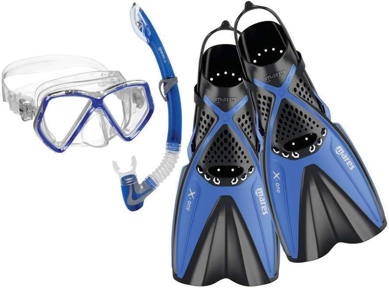 Mares Jungen Set X-one Pirate Schnorchel XS Blau, XS Blau