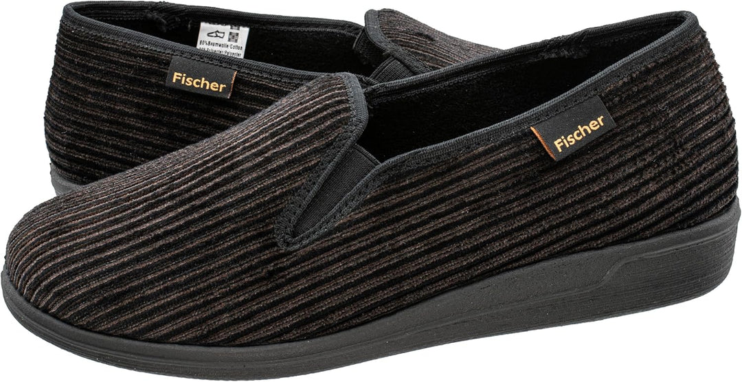 Fischer Herren Frank Niedrige Hausschuhe 39 EU Braun Mocca 714, 39 EU Braun Mocca 714