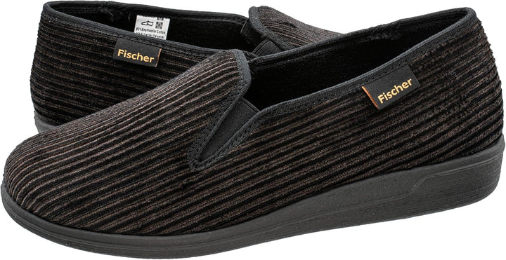 Fischer Herren Frank Niedrige Hausschuhe 39 EU Braun Mocca 714, 39 EU Braun Mocca 714