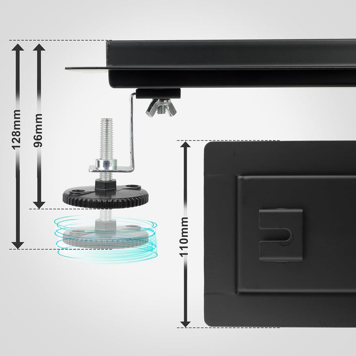 Duschrinne schwarz 100cm Edelstahl Bodenablauf 2-in-1 doppelseitig, Flieseneinsatz Ablaufrinne,schne