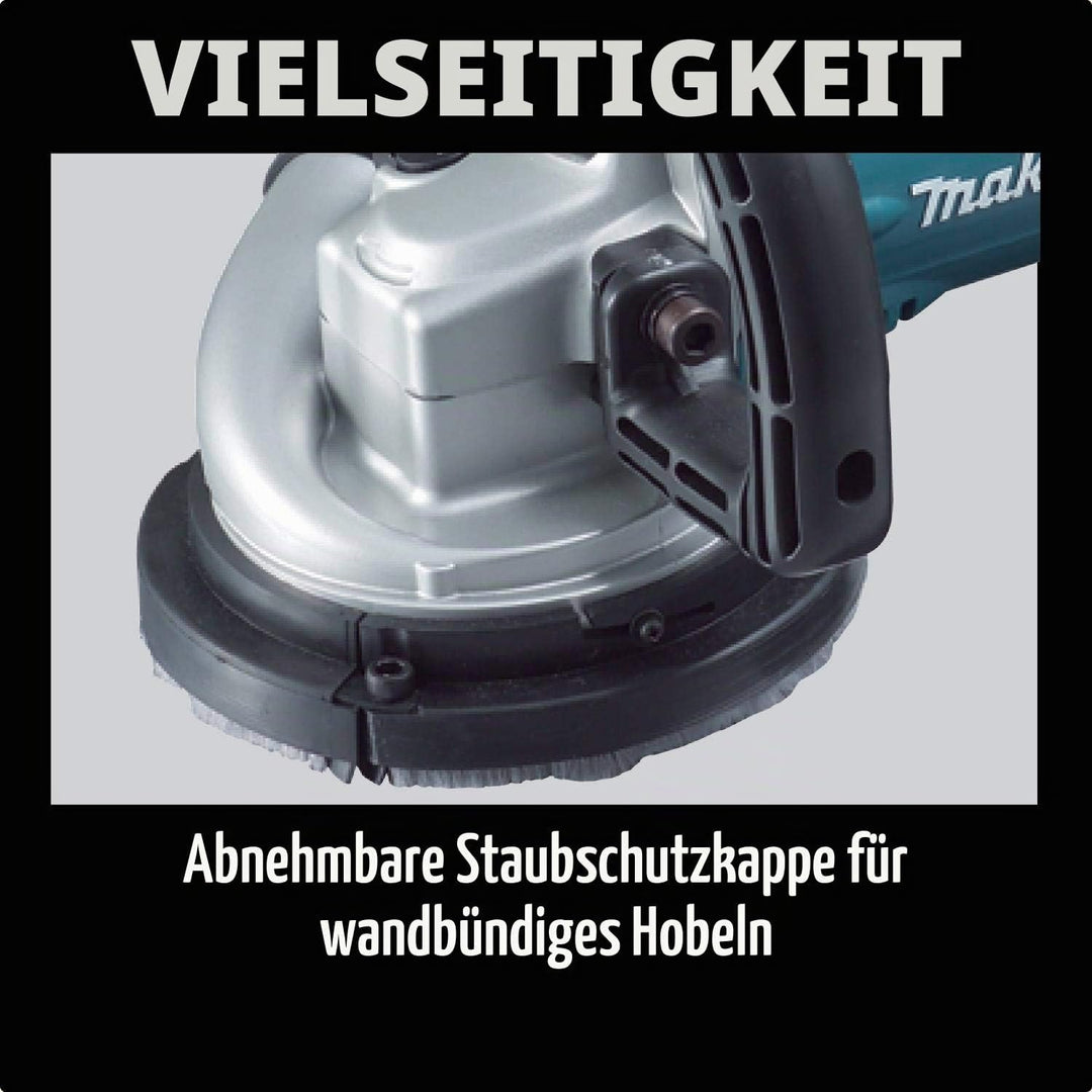 Makita PC5001C Betonschleifer 125 mm Ø, Schwarz, Blau Nur Werkzeug, Nur Werkzeug