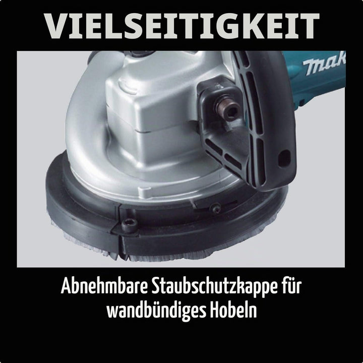 Makita PC5001C Betonschleifer 125 mm Ø, Schwarz, Blau Nur Werkzeug, Nur Werkzeug