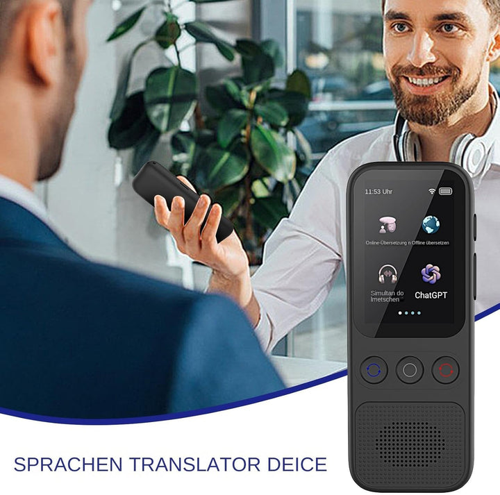 138 Sprachübersetzer Ohne Internet, Übersetzer Mit Sprachausgabe, Sofortübersetzer Smart Translator,