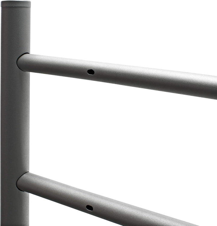 Wiltec Briefkasten Ständer Anthrazit 1200 x 500 mm, Standfuss für Postkasten Briefkästen Mailbox, Br