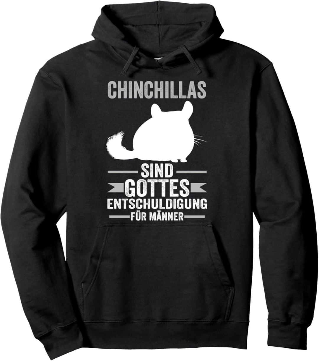 Zootier Chinchilla Lustiger Spruch Chinchilla Pullover Hoodie