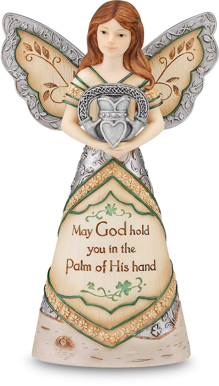Pavilion Gift company Irish Blessing Angel, 6", Multicolor