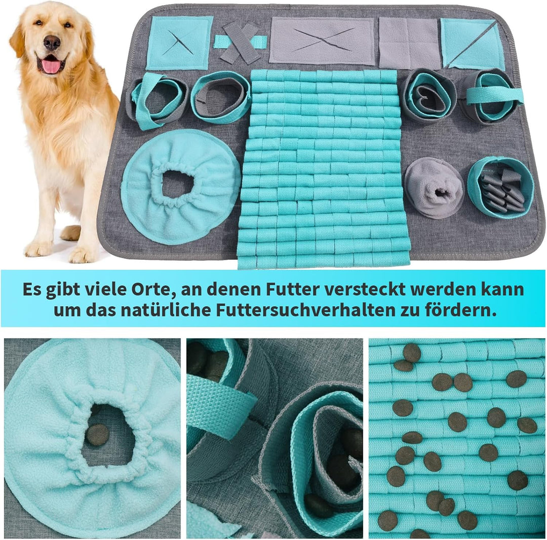 Futtermatte Trainingsmatte Hund SchnüFfelteppich Waschbar Trainingsmatte SchnüFfelteppich FüR Hunde