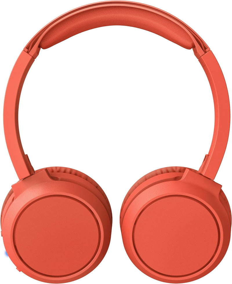 PHILIPS Audio TAH4205RD/00 On Ear Kopfhörer mit Bass Boost Taste (Bluetooth, 29 Stunden Wiedergabeze