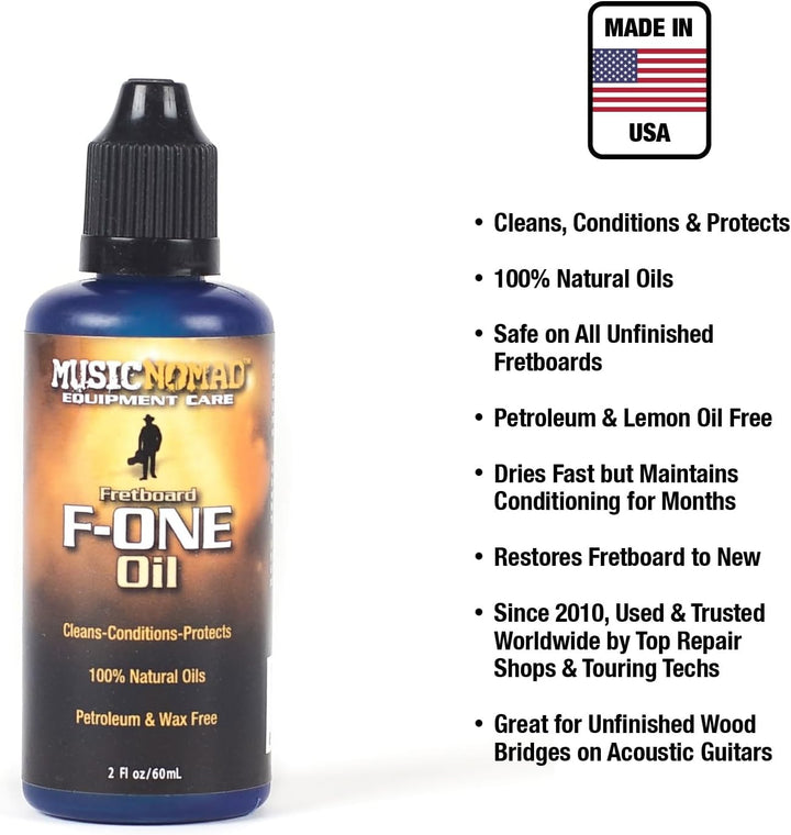 MusicNomad MN108 Premium Guitar Care 5-Piece Kit