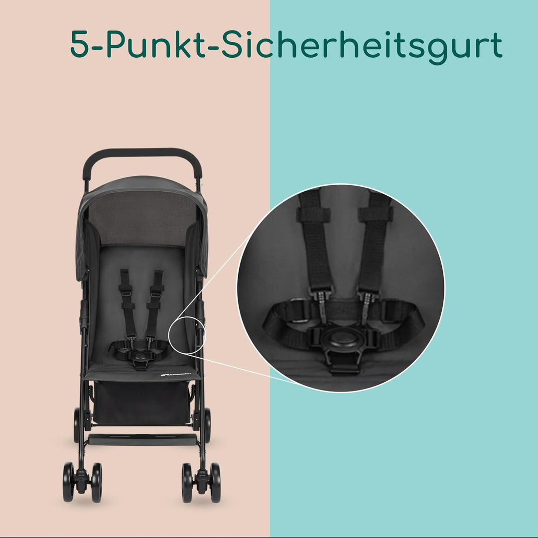 Bebeconfort Snow, Buggy mit Liegefunktion, 0 Monate bis 3,5 Jahre, 0 bis 15 kg, Buggy Kinderwagen, L