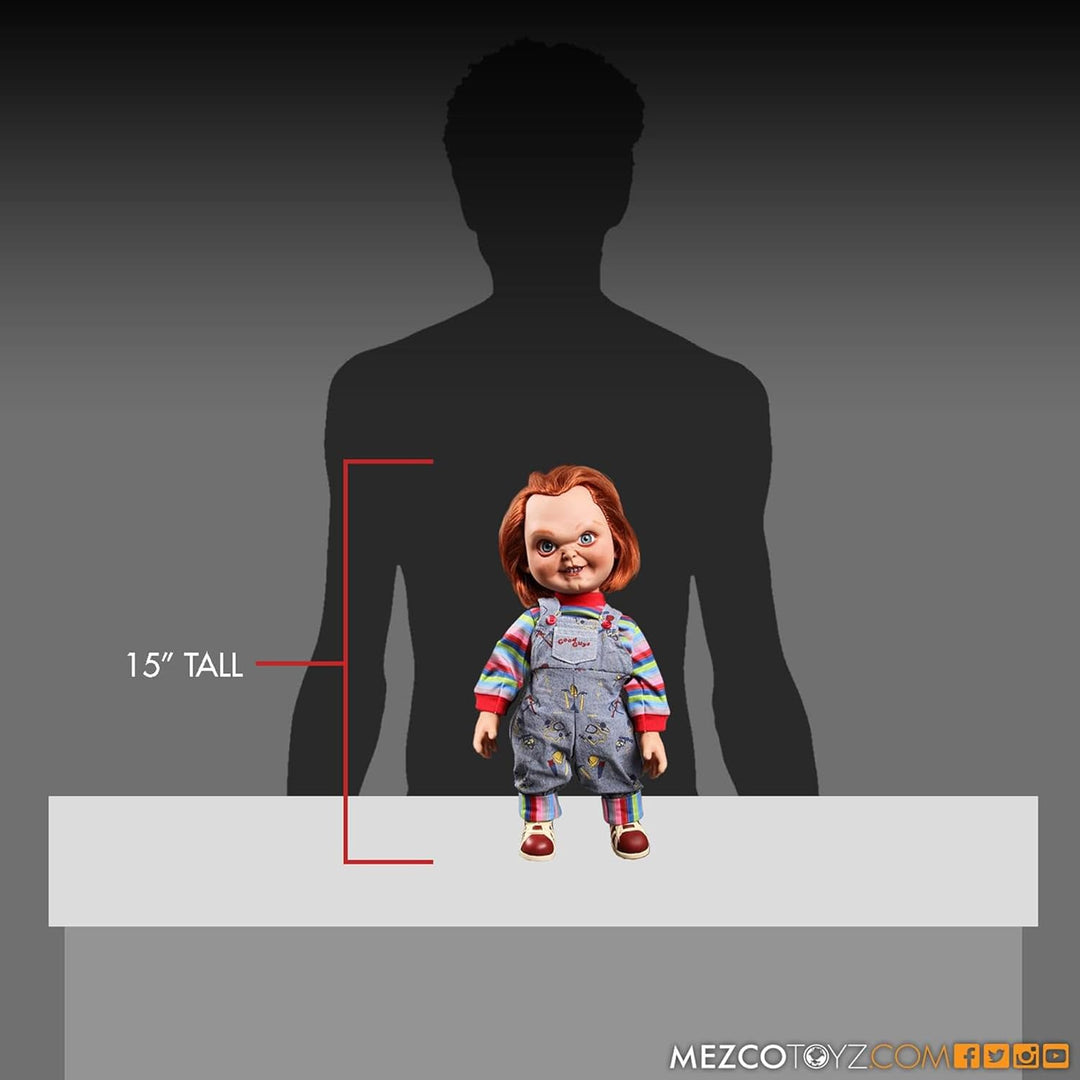 Child's Play MZ78002 Kinderspiel 37 cm Good Guy Chucky Puppe mit Sound 37 cm Good Guy Chucky Doll wi