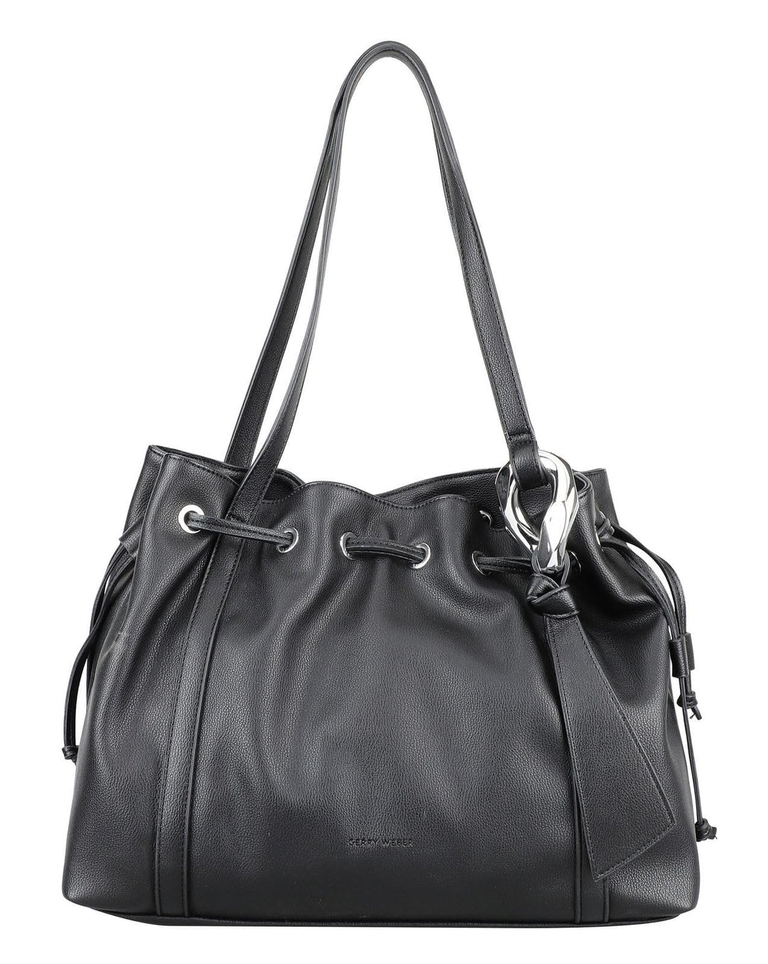 Gerry Weber - Handtasche für Damen, geräumiger Shopper für Frauen, Schwarz Farbe:schwarz / Material: