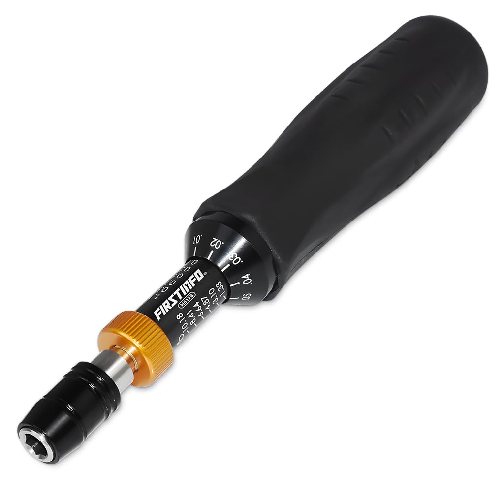 FIRSTINFO H5178 | 1/4 Zoll | 0.1-1.2 Nm, 1.33-10.18 in-lbs | Drehmomentschraubendreher | mit Rapidap