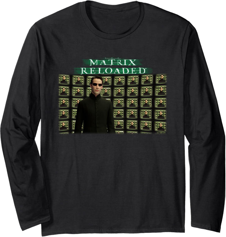The Matrix Reloaded Neo Meets The Architect Langarmshirt