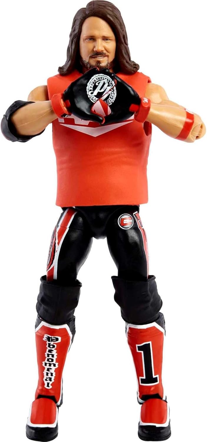 WWE AJ Styles Survivor Series Elite Collection Actionfigur Rick Rude Build-A-Figure Parts, Sammlerst