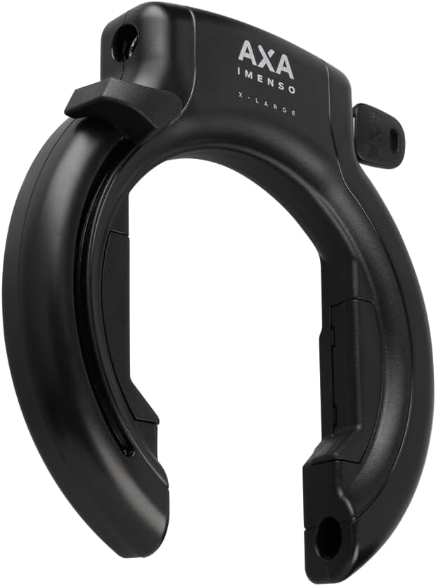 AXA Imenso X Large Retractable Rahmenschloss – Schlüssel ist Abziehbar – Breite Öffnung 70 mm – Sich