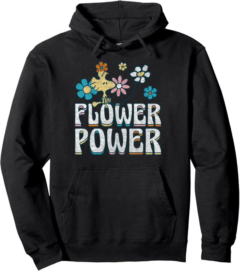 Erdnüsse - Woodstock Flower Power Pullover Hoodie