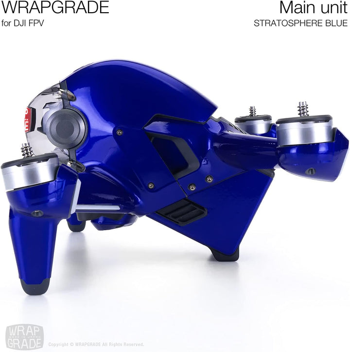 WRAPGRADE Skin Kompatibel mit DJI FPV (Stratosphere Blue)
