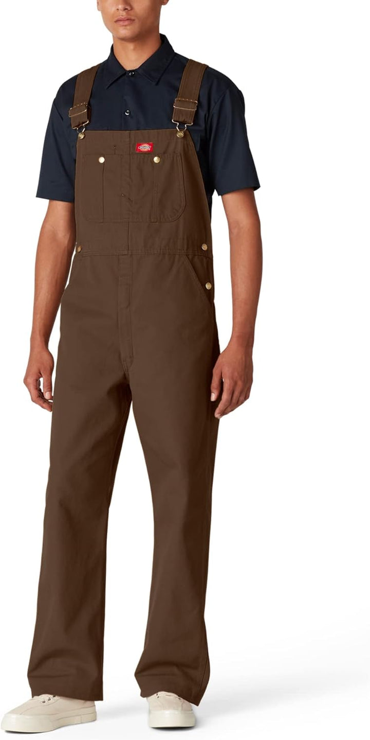 Dickies Herren Lätzchen Overall 40W / 30L Abgespültes Holz, 40W / 30L Abgespültes Holz