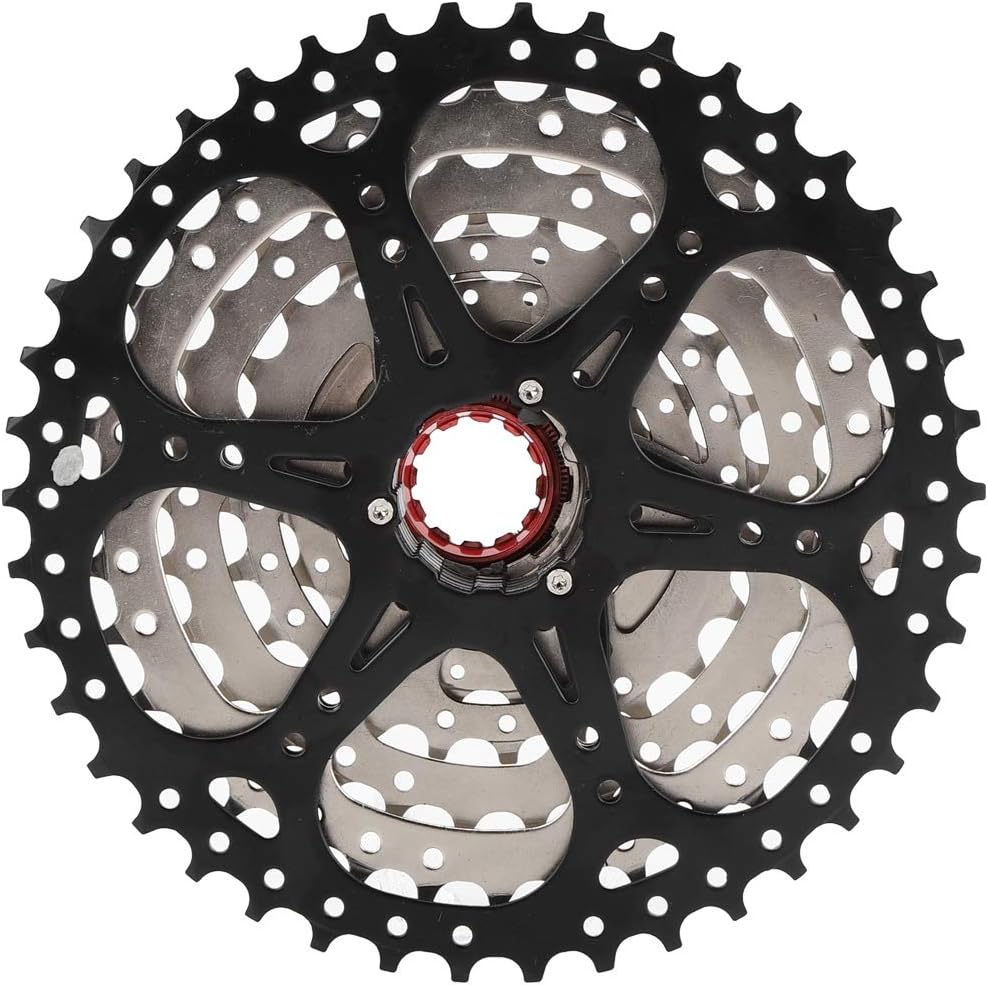 VGEBY 8 Fach Kassette, 42T Fahrrad Freilauf Kassette 8fach Fahrradzubehör für Mountainbikes