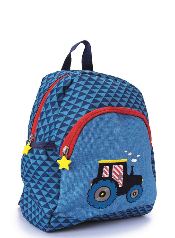 Familando Kinder Rucksack Die Spiegelburg TRAKTOR für Kinder ab 2 Jahren; ergonomisch, stabil &amp; leic