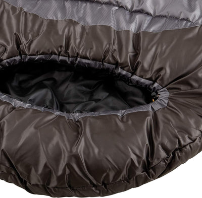 Coleman 705888-SSI Hybrid-Schlafsack, Braun/Grau, 92 x 39 inches