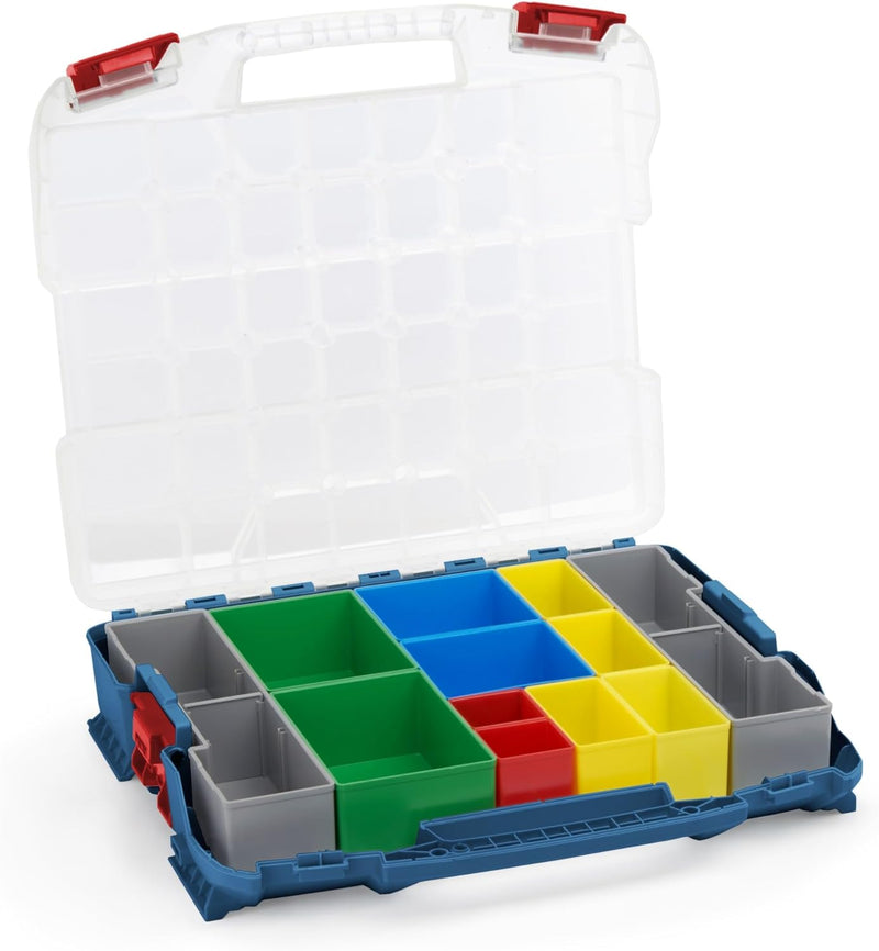 L-BOXX W-BOXX 102 Professional Blau inkl. Insetboxes 2er Set | Sortimentskasten L-Case | Schraubenbo